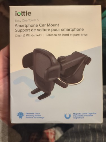 iOttie One Touch 5 Dashboard & Windshield Car Mount Phone Holder - Black