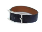 HERMES Hapi 3 Black Leather Bracelet  HB16575L