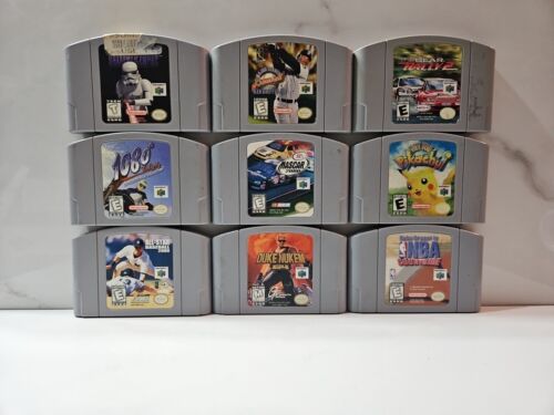 nintendo 64 games lot - Picture 1 of 10