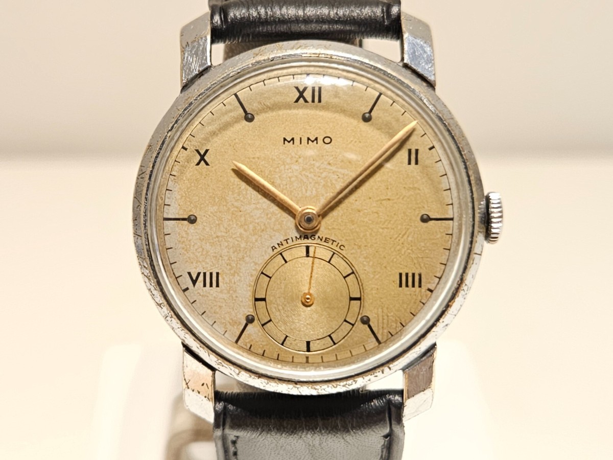 VINTAGE RARE WW2 ERA 33.5mm MEN'S SWISS MECHANICAL WATCH
