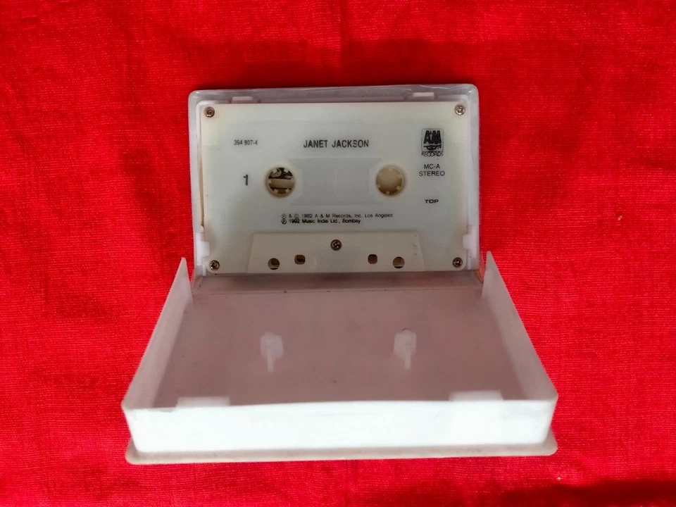 Janet Jackson Say You Do Don’t Mess Cassette tape INDIA Clamshell  1992 - Image 4 of 4