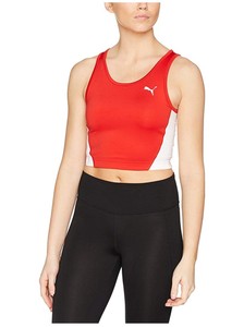 puma red crop top