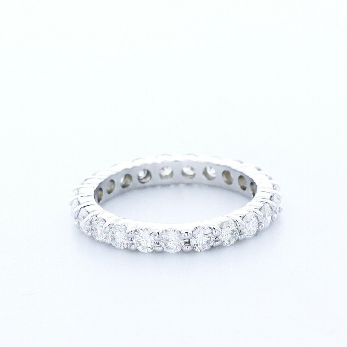 CTW F SI1 Round Cut Natural Certified Diamonds Platinum Classic