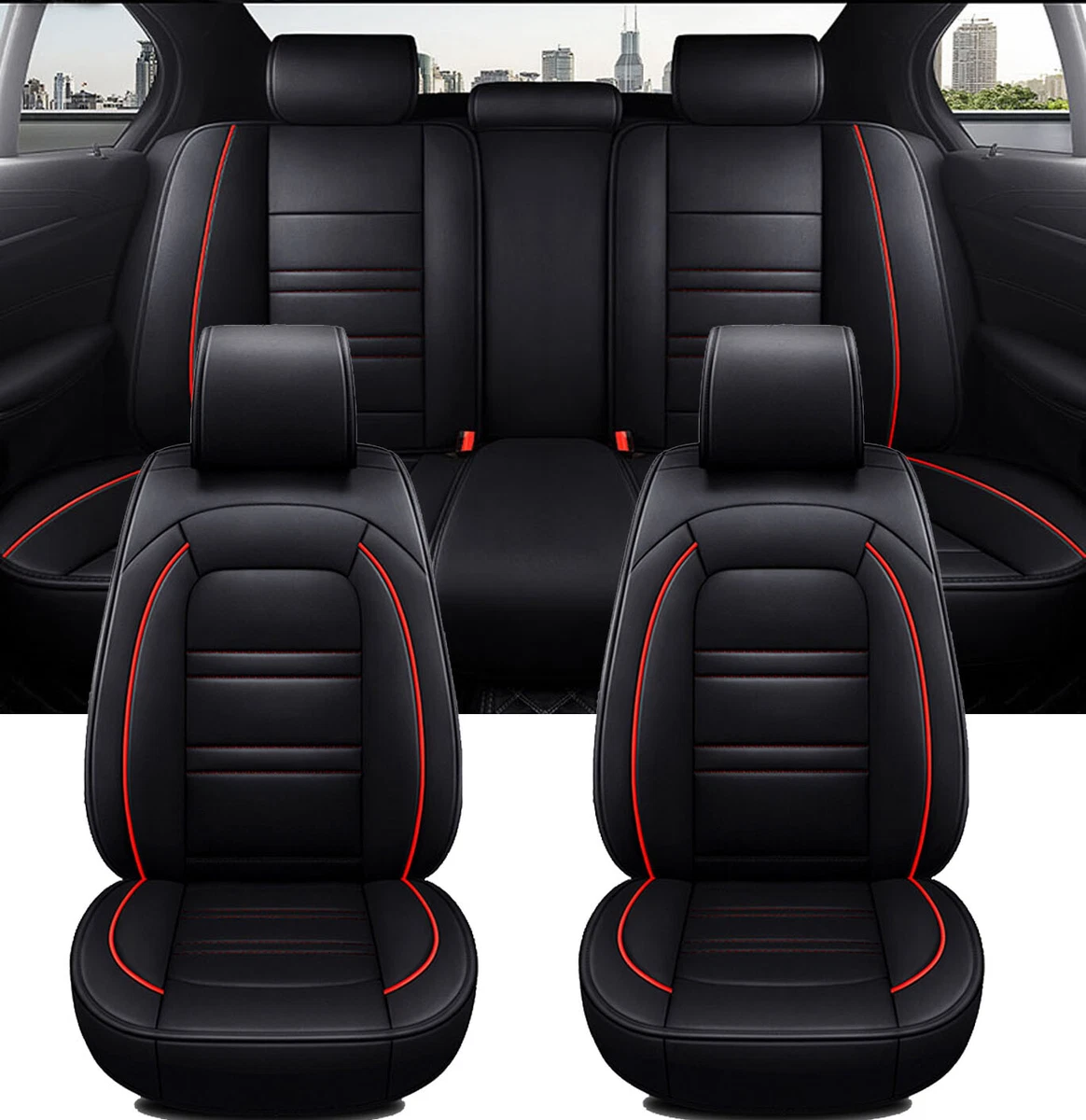 For Dodge Ram 1500 2009 2023 2500 3500 Pickup PU Car Seat Cover