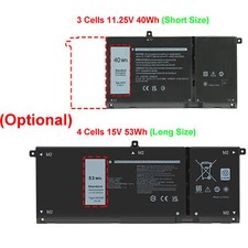   H5CKD / JK6Y6 Battery For Dell Inspiron 5301 5401 5408 5508 Latitude 3410 3510