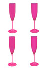 NEW Barbie Pink Plastic Champagne Glass Cup Bridal Party Baby Shower Outdoor Fun — photo 2