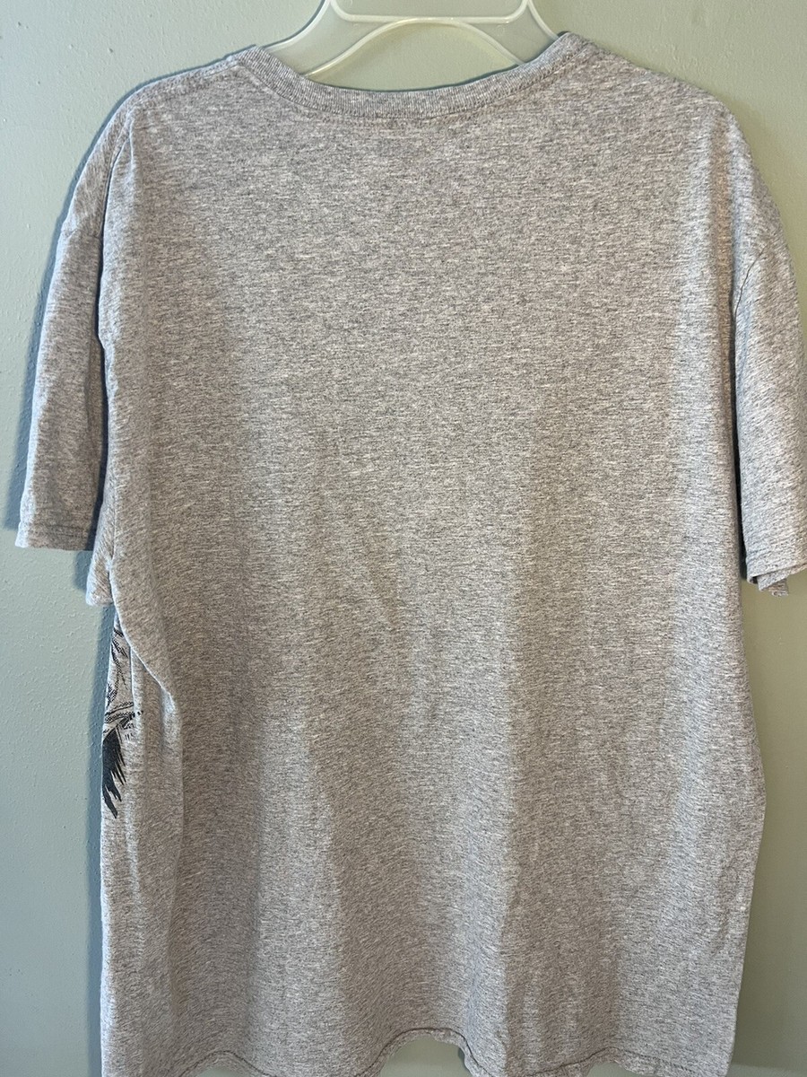 a様 Marvel Comics Mens LG Grey T-Shirt Print RN 86947 Preowned