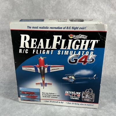 Great Planes RealFlight RC Flight Simulator G4.5 InterLink Elite by Futaba NEW