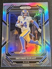 2022 Panini Prizm Decobie Durant Silver Prizm Rookie RC #347 MINT