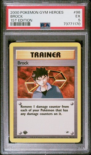 Brock (1st Edition) graded PSA 5 for sale on eBay