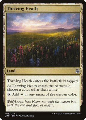 4x Thriving Heath - NM - Jumpstart - SPARROW MAGIC