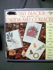 Penny Black's The Book of Cards and Collages (1993, Hardcover) Pressed Flowers