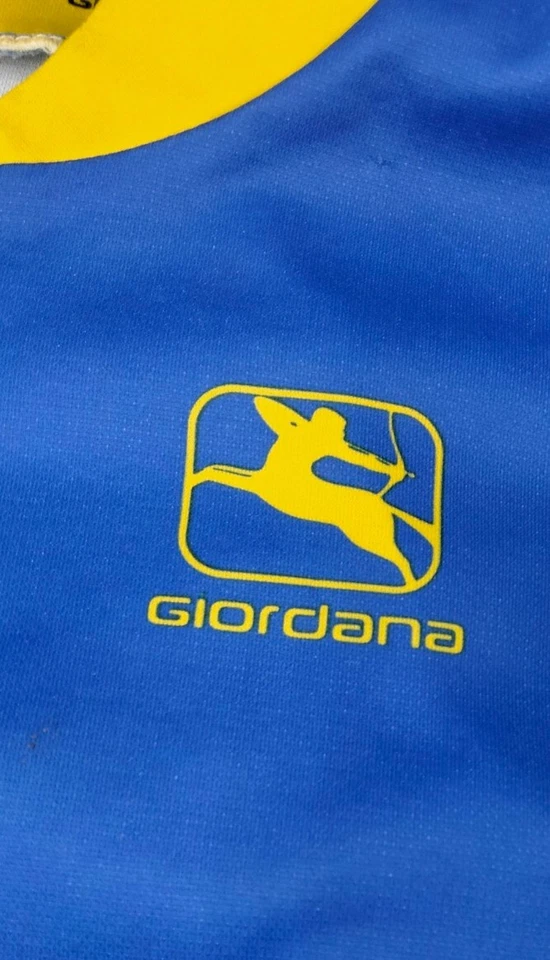 Ancien Maillot vélo Giordana CAMPAGNOLO 1992 old Bike Jersey Homme (M) Eroica - Photo 3/4