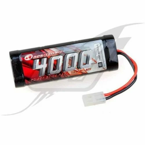 Robitronic RC-Modellbau-Akkus mit 1