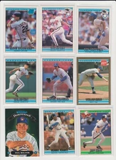 1992 Donruss Baseball NM you pick base stars RC rookie inserts Hall of Famers