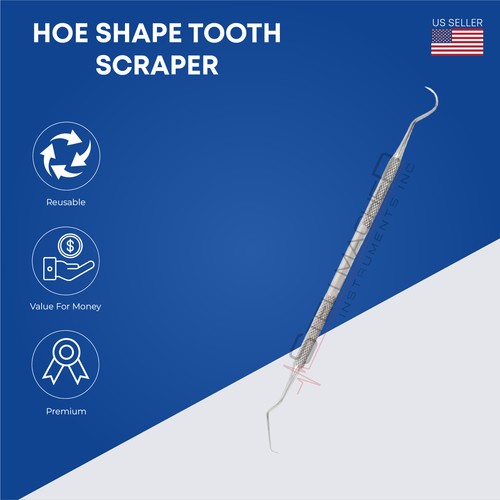 Dental Pick & Mirror Tools Set Sculpture Instrument Oral Hygiene Cleaning Kit - Picture 3 of 7