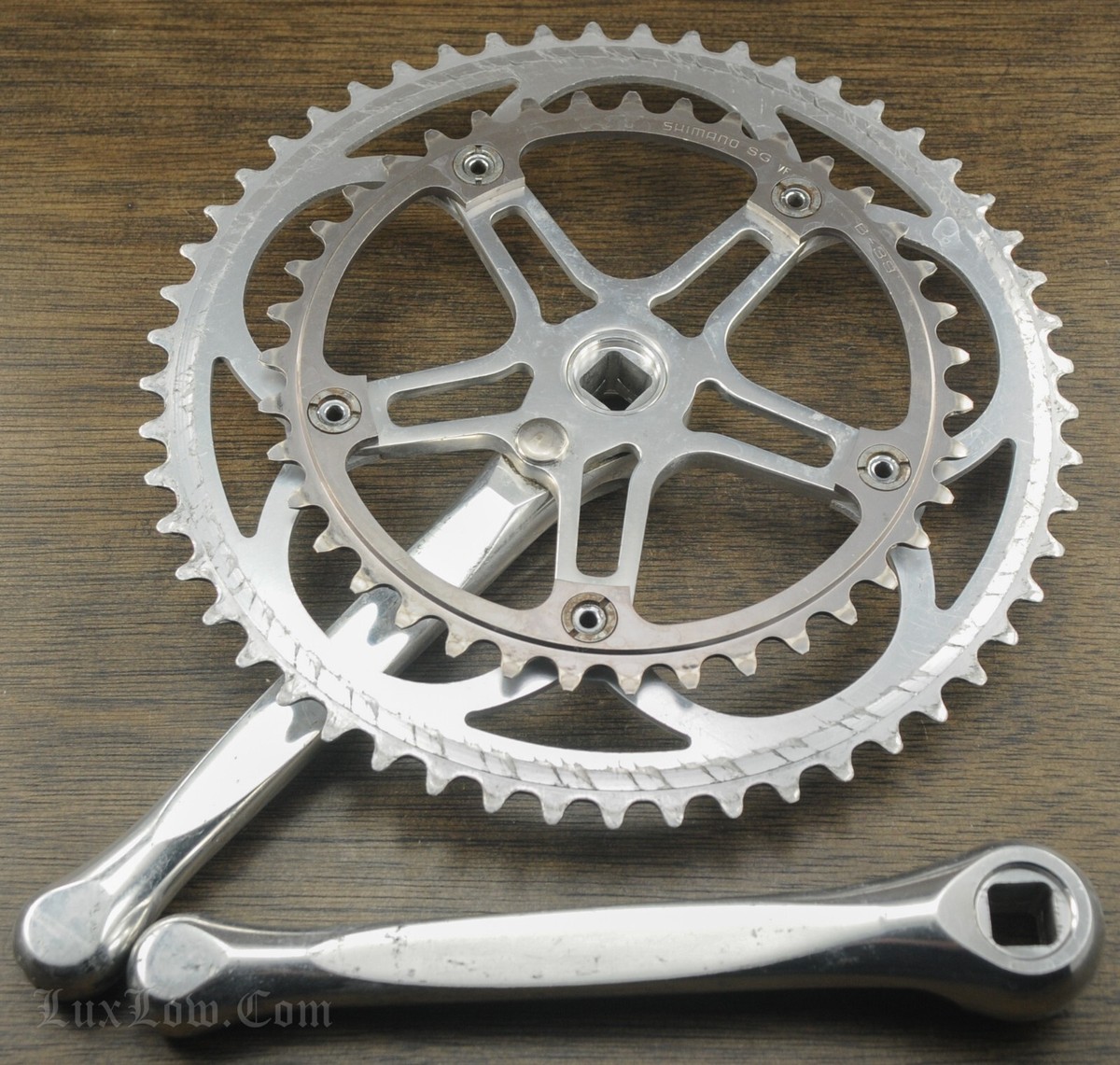 Vintage Cook Bros. Racing Mountain Bike CRANKS 175mm Purple Vintage Cook Bros. Racing Mountain Bike CRANKS 175mm Purple