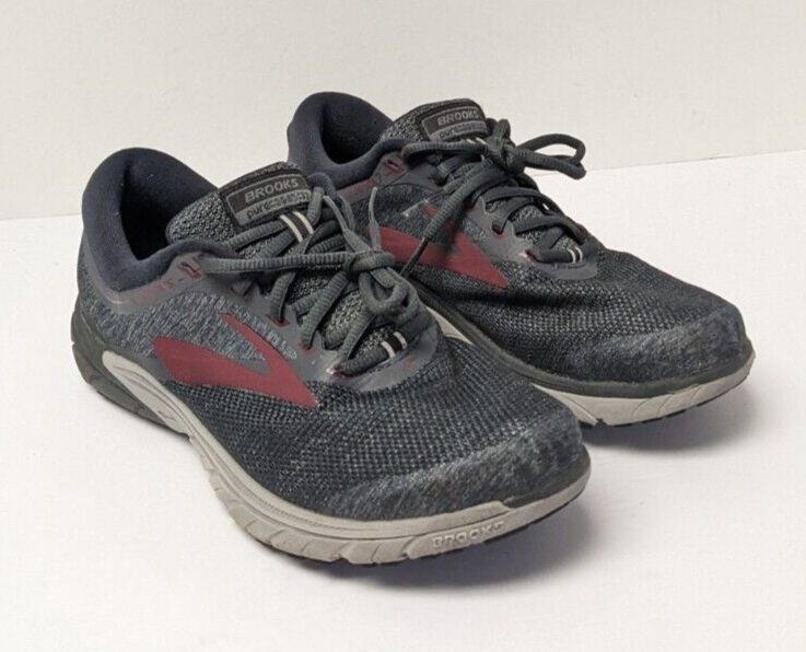 SAOLA Brooks PureCadence 7 Scarpe da Corsa Ebano Rosso Uomo 8.5