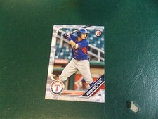  2019 BOWMAN   DRAFT BASE PAPER PROSPECT  BD-136 JONATHAN ORNELAS RANGERS 