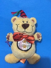 First  Main Party Animal Happy Birthday Bearthday Bear Plush GUC
