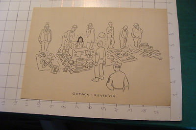 original art: signed Waldl aka Walter 1946 Hofmann-from So Sah ich Mich  #12