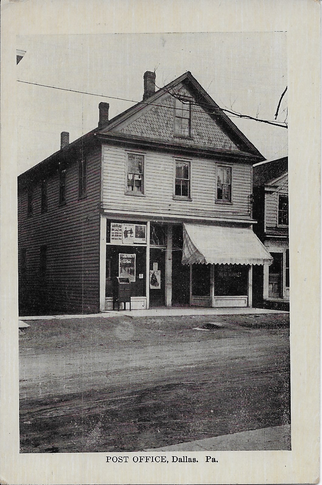 Post Office Dallas PA handsome vintage postcard not postally used eBay