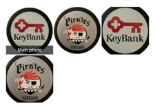 PORTLAND PIRATES VEGUM MFG. MADE IN SLOVAKIA  KEYBANK SPONSOR RARE HOCKEY PUCK