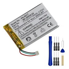 New Battery Replacement with Tools For Garmin Nuvi 2545LMT 2545LT 2557 2757