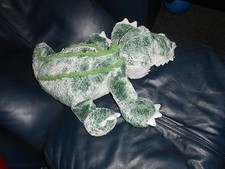 PREFERRED PLUSH BIG GIANT 22" GREEN CREAM ALLIGATOR CROCODILE