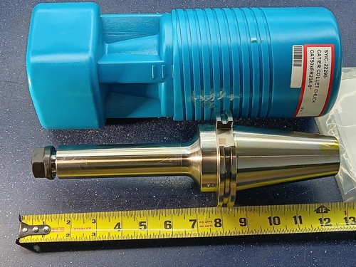 NEW Techniks CAT50 ER20 Collet Chuck 8" Proj. Tool Holder SYIC 22295 Lathe CNC - Picture 2 of 2
