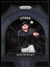 2022 Panini Prizm Championship Stage Austin Riley #CS-5 Atlanta Braves
