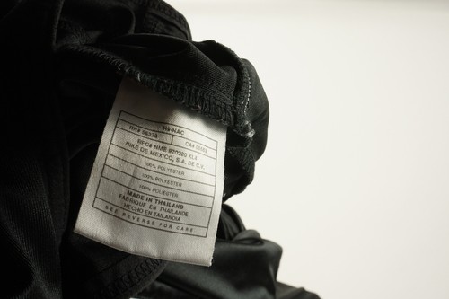 Vintage Nike Boys XL Fits Men Medium Satin Track Jacket Black Turquoise Full Zip - Picture 7 of 12