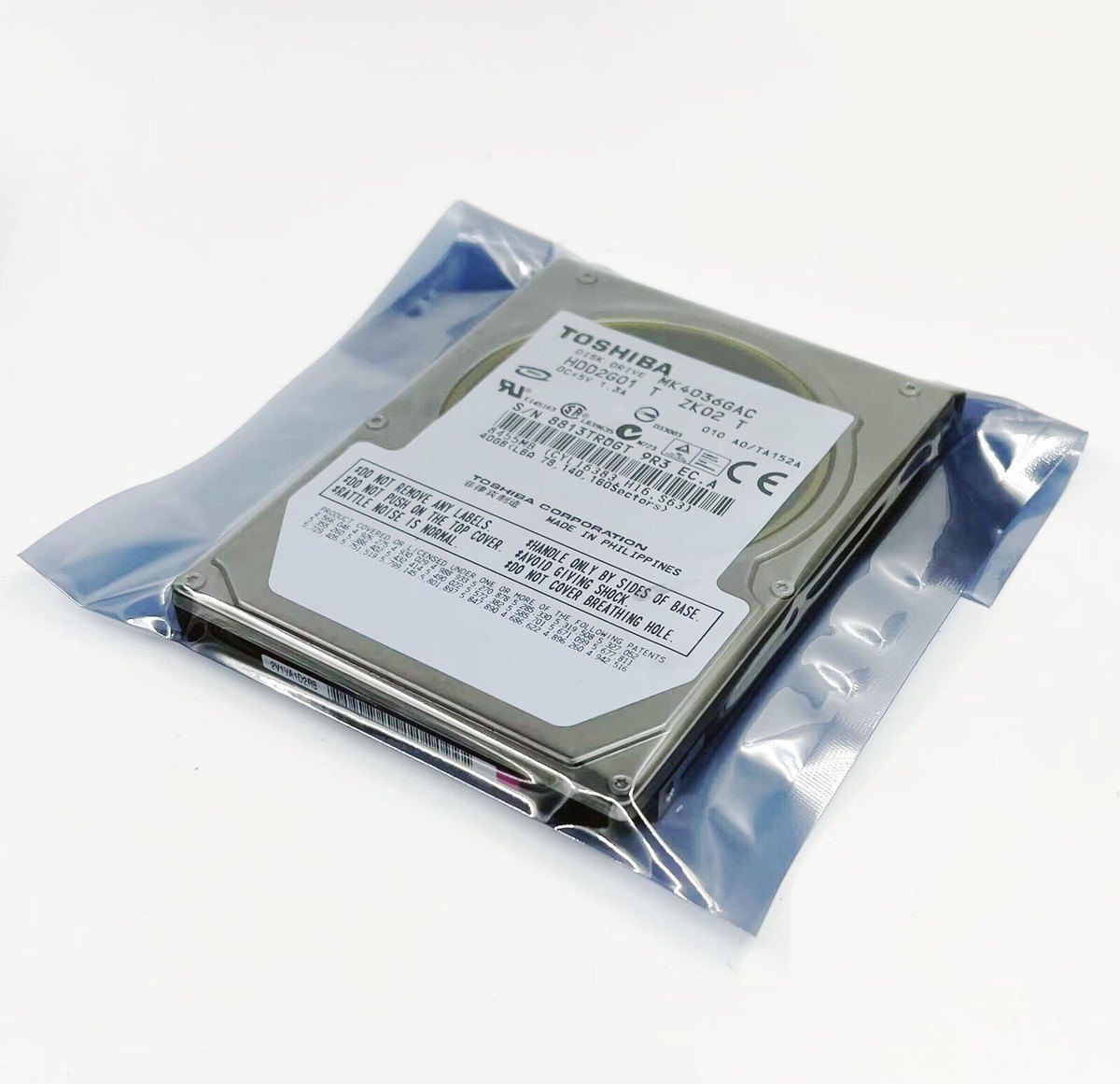 Toshiba MK4025GAS 40GB UMDA/100 4200RPM 8MB 2.5-Inch Notebook Hard Drive [並行輸入品] Amazon.com: Toshiba MK4025GAS 40GB Superslim ATA/100
