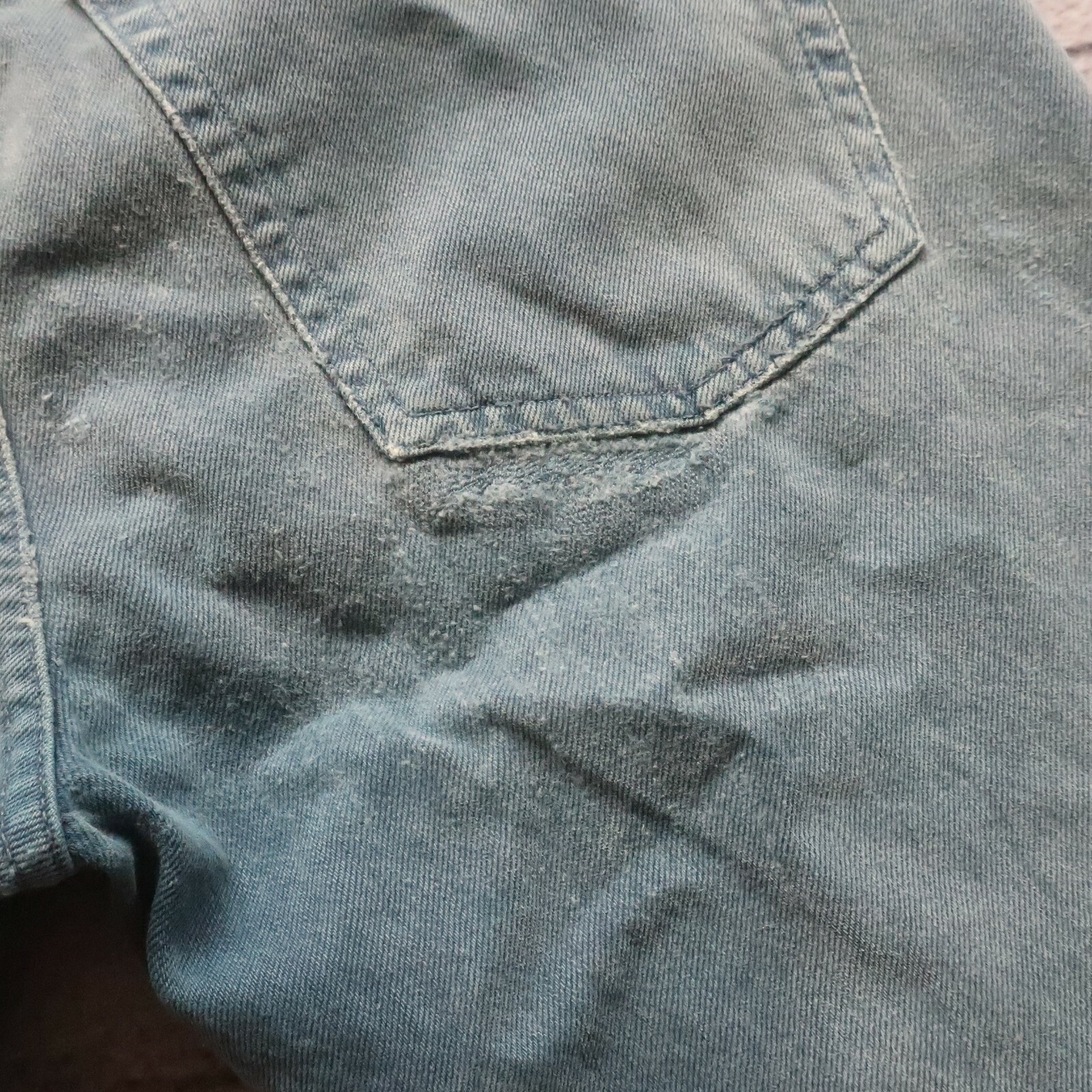 Rugby Ralph Lauren Vintage Slim Denim Jeans Size 31 32 Polo Overwashed