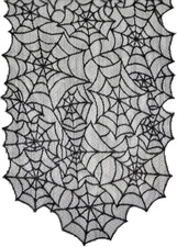 Generic Spider Web Lace Table Runner Halloween Decoration