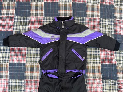 Choko Youth Insulated Snowmobile Suit Sz 6 Coat Jacket & Sz 8 Bibs