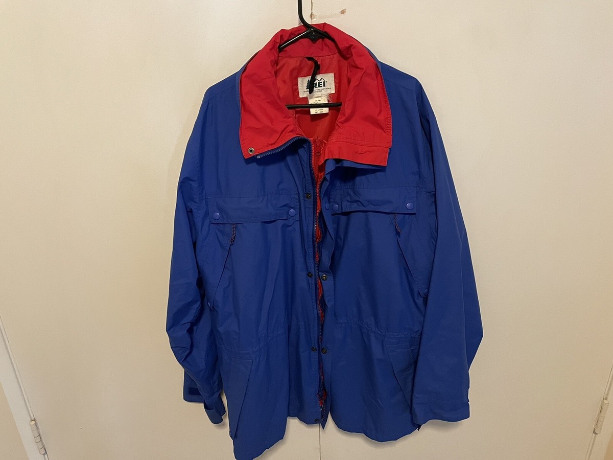 90s 『REI』ダウンベスト パープル Vintage REI Goretex Waterproof Jacket Hood Hiking Rain 90s