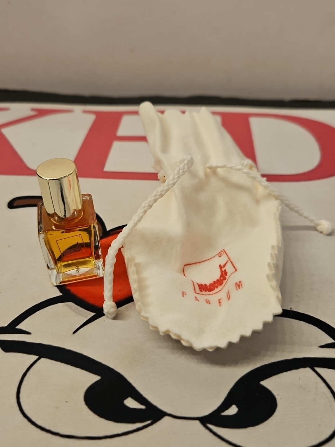 Vintage Mondi Perfume Miniature Bottle Pursence  Authentic Fragrance