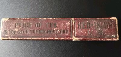 7 Day Razor Set Red Injun Vintage Red Injun Razor No. 101 Tree Brand H. Boker With Matching Box ...