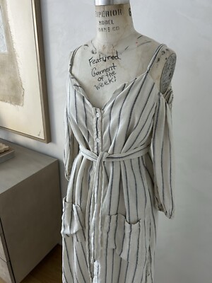 Reformation Striped Linen Dress Size Small | eBay Reformation Striped Linen Dress Size Small | eBay