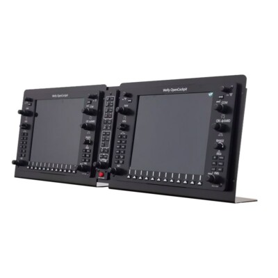 Wefly OpenCockpit G1000 MFD Multi Function Display +PFD +Audio Control Panel