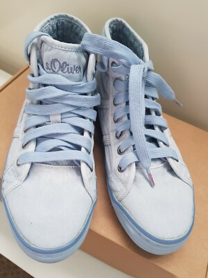 Denim Trainers Ladies Suze UK/38 EUR NEW with box+Free pair  socks UK