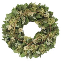 Floral Treasure Hydrangea Happiness 16 Wreath on sale Floral Treasure Hydrangea Happiness 16 Wreath on sale