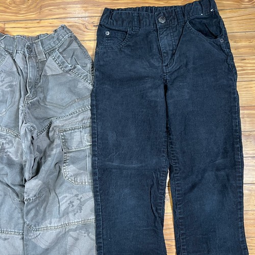 Lot of 3 Boys Pants Size 8 Gymboree Wrangler Faded Glory, Camo Cargo Corduroy V - Picture 8 of 10
