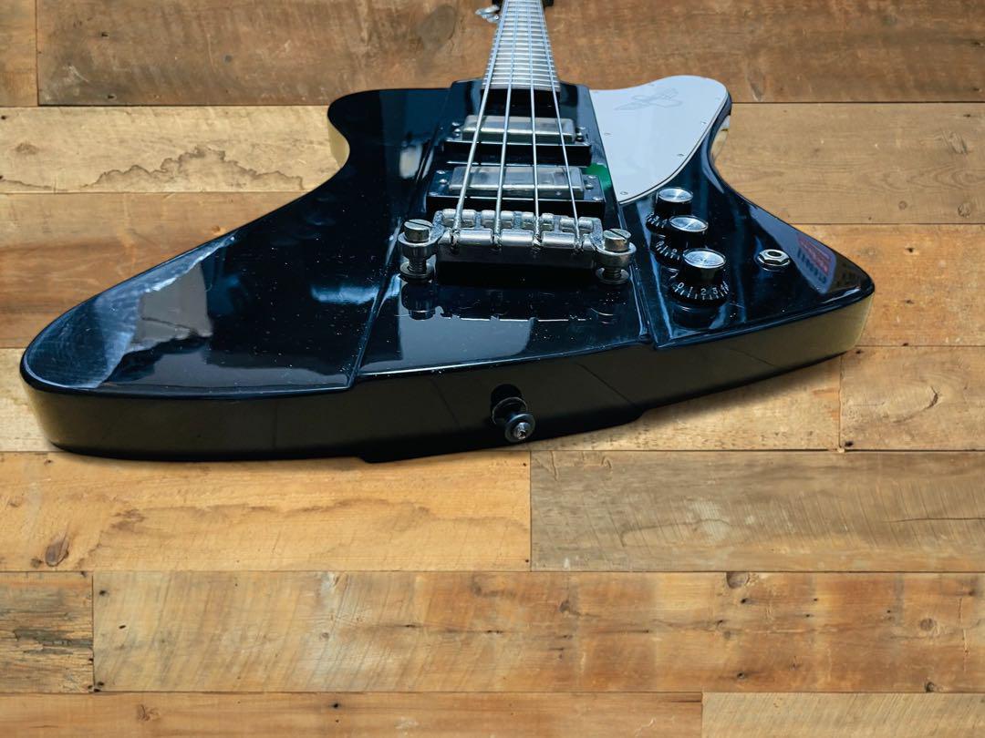 美品 Epiphone Custom Shop Thunderbird Bass Epiphone Custom Shop Thunderbird Bass Black Electric Guitar