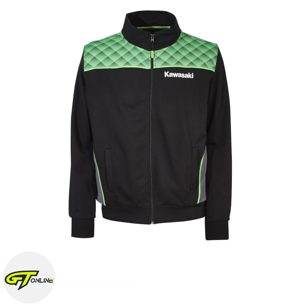 Kawasaki Sports Sweatshirt Jacket | New 2020 Range | Official 