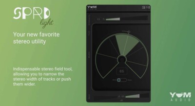 YUM Audio Spread Light - VST Plugin - Unregistrierte  Lizenz