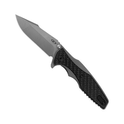 Zero Tolerance Hinderer CF Pocketknife; 3.5-Inch Blade of 20CV Stainless Stee...