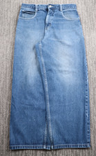 VTG Y2K Southpole Denim Pants Wide-leg Baggy Skater Grunge Distress Men 36x29