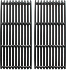 18 1/4 In Coated Cast Iron Grill Grates for Charbroil 463241013, 463241014, 4662